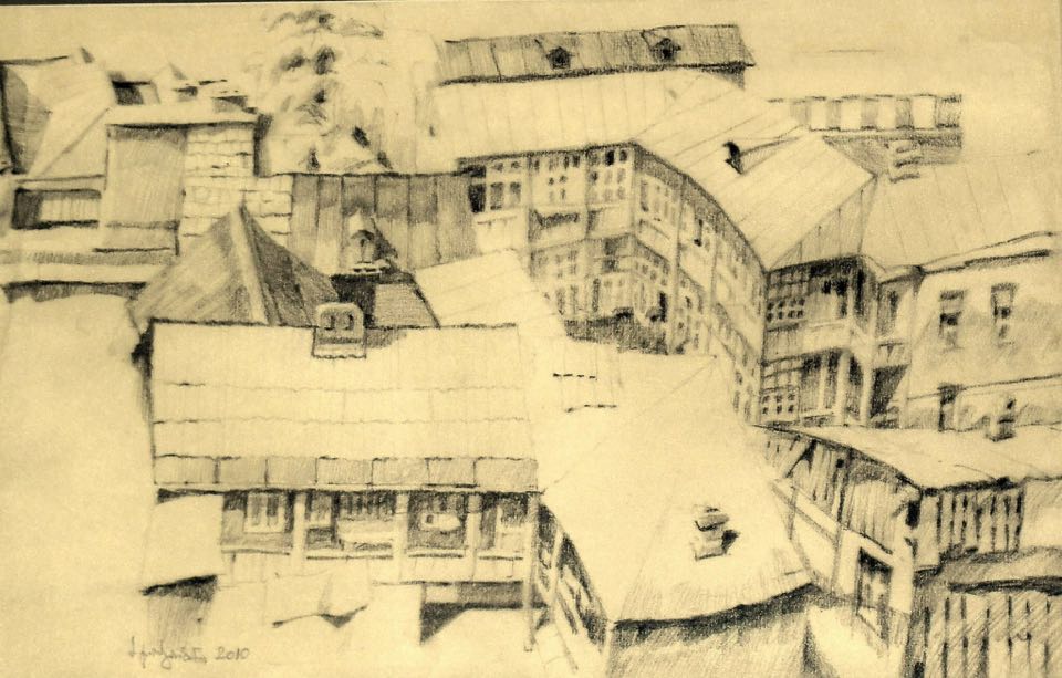 Georgian artist who paints with eye pencil geotv.ge